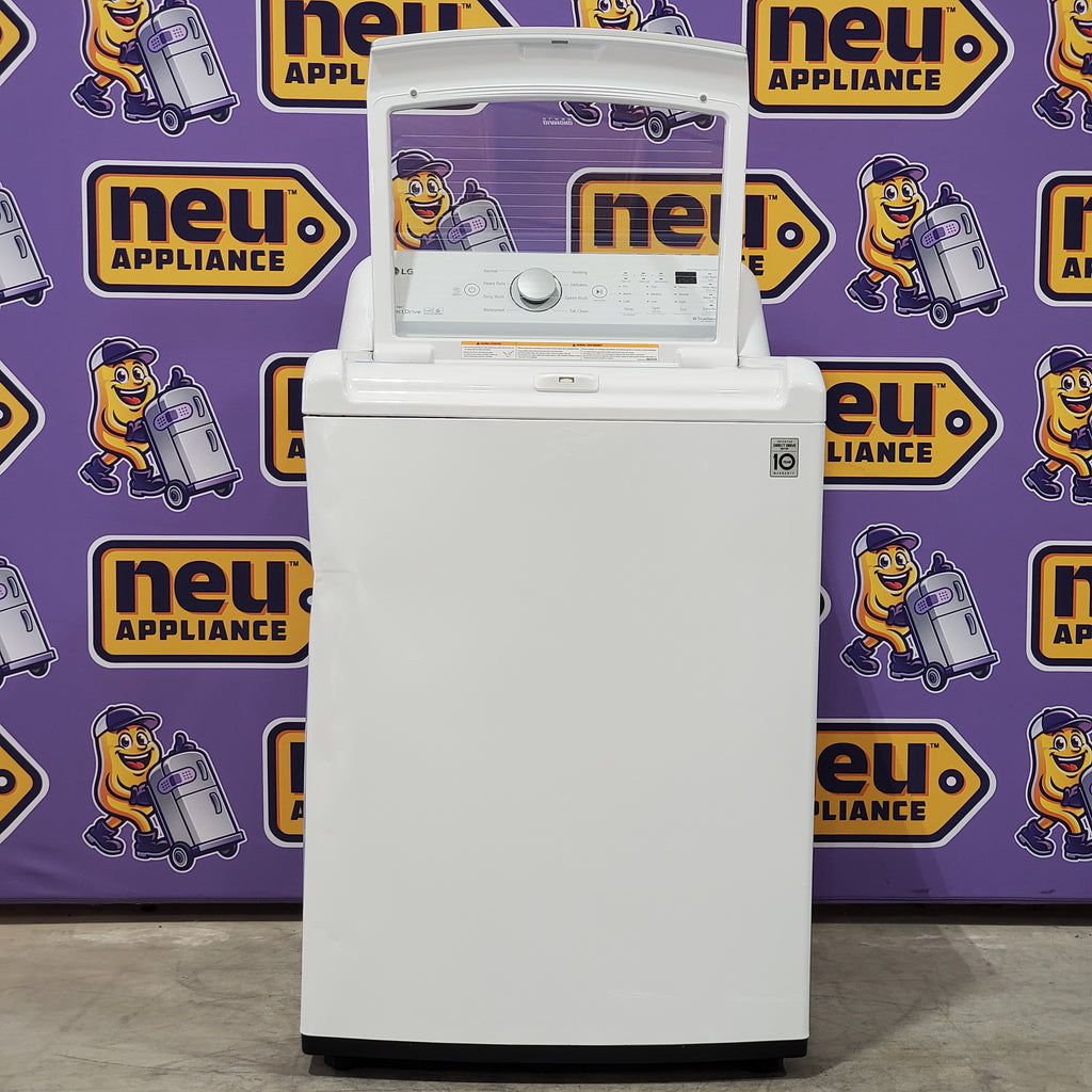 Pictures of LG White Top Load 5.0 Cu. Ft. Mega Capacity Washer with TurboDrum Technology WT7150CW - Scratch & Dent (Moderate) - Neu Appliance Outlet - Discount Appliance Outlet in Austin, Tx