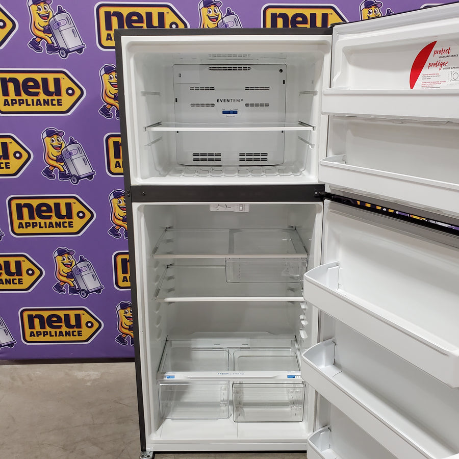 Frigidaire 18.3 cu. ft. 30"  Wide Top Freezer Refrigerator with EvenTemp Cooling System 31135SD266 - FFTR1835VS - Scratch & Dent (Minor)