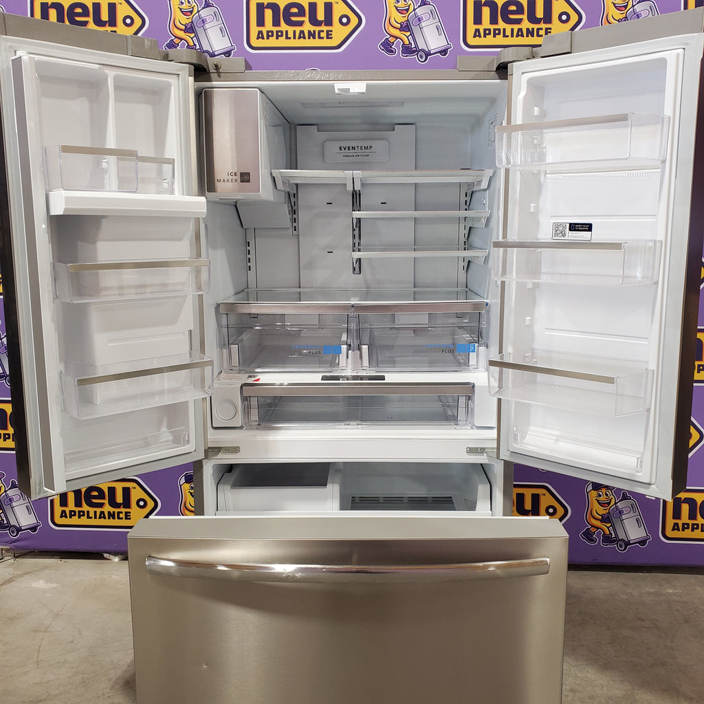 Pictures of Frigidaire Gallery 28 Cu. Ft. Standard-Depth French Door Refrigerator in Stainless Steel 22132SD135 - GRFS2853AF - Scratch & Dent (Moderate) - Neu Appliance Outlet - Discount Appliance Outlet in Austin, Tx