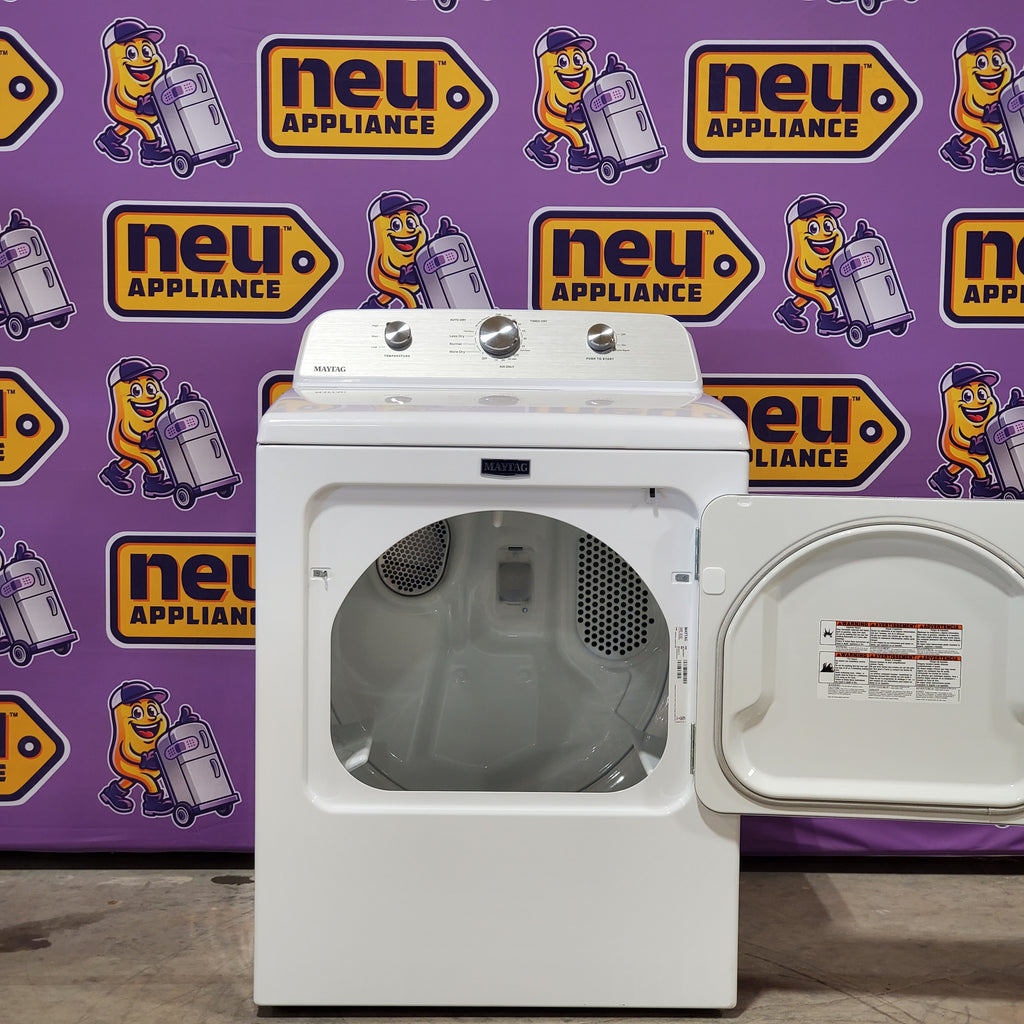 Pictures of MayTag 7.0 cu. ft. Top Load Electric Wrinkle Prevent Dryer MED4500MW - Scratch & Dent (Minor) - Neu Appliance Outlet - Discount Appliance Outlet in Austin, Tx