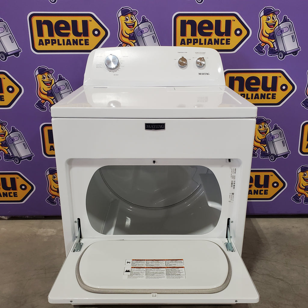 Pictures of Maytag Top Load Style Electric Wrinkle Prevent 7.0 cu. ft. Dryer with Auto Dry 22133SD198 - MED4005SW - Scratch & Dent (Minor) - Neu Appliance Outlet - Discount Appliance Outlet in Austin, Tx