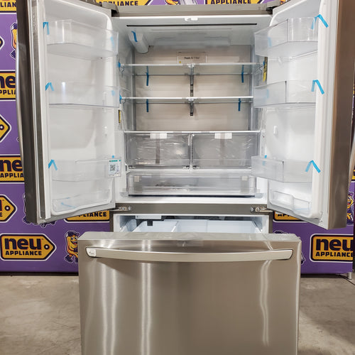 Pictures of LG 27 cu. ft. Smart Counter-Depth MAX™ French Door Refrigerator with Linear Cooling™ and Internal Water Dispenser 21SD003 - LRFLC2706S - Open Box - Neu Appliance Outlet - Discount Appliance Outlet in Austin, Tx