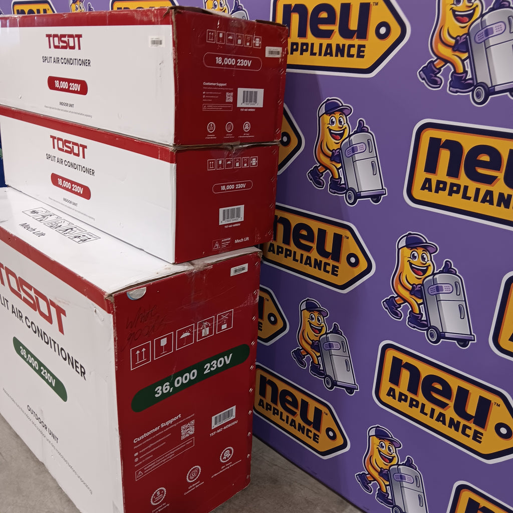 Tosot 36,000BTU Quad-Zone Mini Split AC with Heat Pump, 21SEER2, 230V, Wifi, Ductless Inverter Split System, 9K BTUx4, ‎3 Tons 25133SD426 - TST-MZ-M36 - New in Box