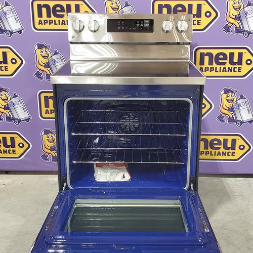 LG 6.3 cu. ft. Smart Wi-Fi Enabled Fan Convection Electric Range with Air Fry & EasyClean® 25131SD290 - LREL6323S - Scratch & Dent (Minor)