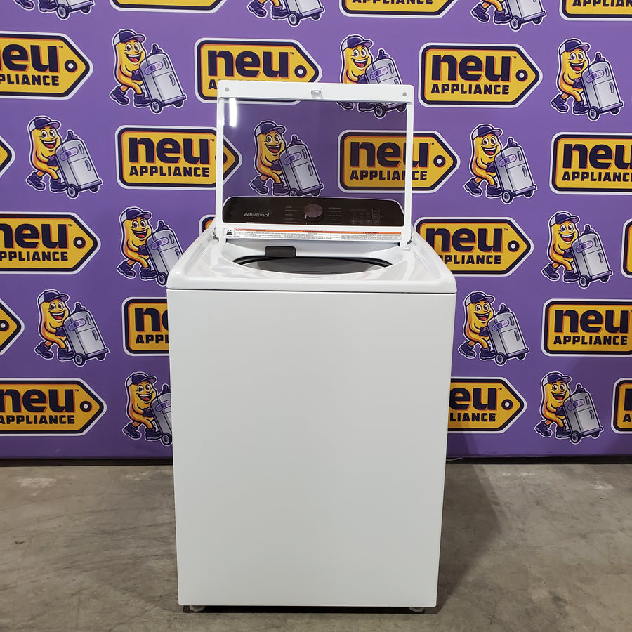Whirlpool Top Load 4.7 Cu. Ft. Washer with 2-in-1 Removable Agitator in White 22137SD376 - WTW5057LW - Open Box