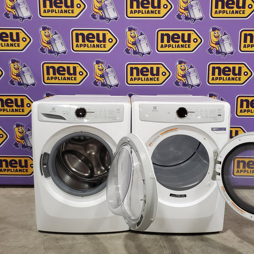 Electrolux 300 Series 4.4 Cu. Ft. Front Load Washer with LuxCare® Wash System ELFW7337AW - Scratch & Dent (Minor) and Electrolux 300 Series 8.0 Cu. Ft. Electric Dryer 16099 - ELFW7337AW - Scratch & Dent (Minor)