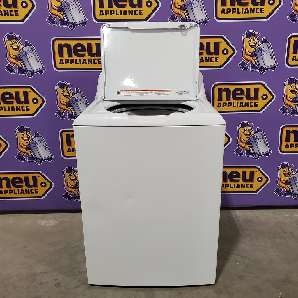 Pictures of Hotpoint® 4.0 cu. ft. Capacity Washer with Cold Plus and Water Level Control 251318SD1319 - HTW265ASWWW - Scratch & Dent (Moderate) - Neu Appliance Outlet - Discount Appliance Outlet in Austin, Tx