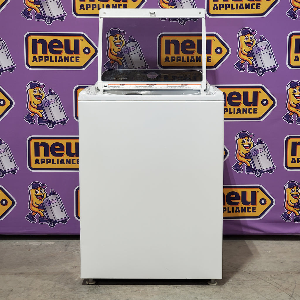 Pictures of Whirlpool White Top Load 4.7 Cu. Ft. Washer with 2-in-1 Removable Agitator WTW5057LW - Certified Refurbished - Neu Appliance Outlet - Discount Appliance Outlet in Austin, Tx
