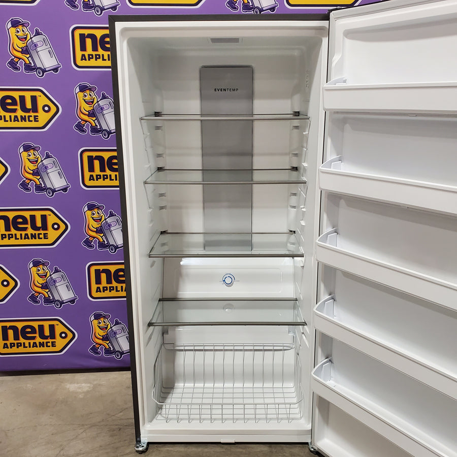 Frigidaire 20 Cu. Ft. Garage Ready Upright Freezer in Carbon 20132SD378 - FRUF2020AN - Scratch & Dent (Moderate)