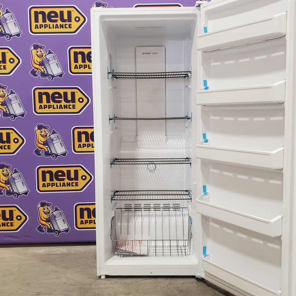 Pictures of Frigidaire 13 Cu. Ft. Garage Ready Upright Freezer with EvenTemp™ Cooling System FFFU13F2VW - Scratch & Dent (Minor) - Neu Appliance Outlet - Discount Appliance Outlet in Austin, Tx