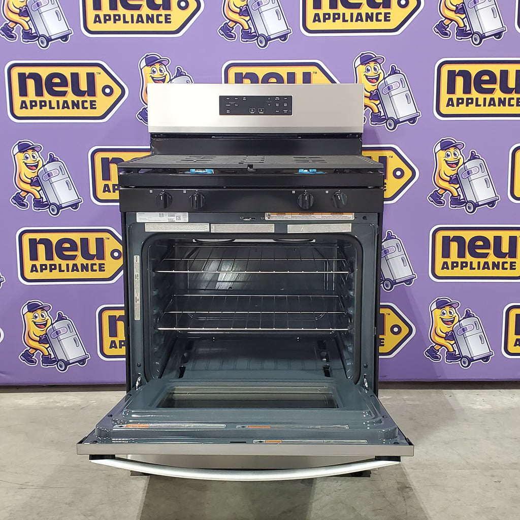 Pictures of Whirlpool 30-inch Self Clean Gas Range with No Preheat Mode WFGS3530RS - Open Box - Neu Appliance Outlet - Discount Appliance Outlet in Austin, Tx