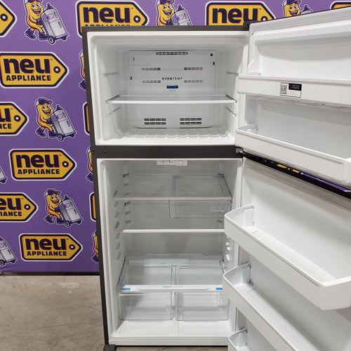 Frigidaire 18.3 cu. ft. 30" Wide Top Freezer Refrigerator with EvenTemp Cooling System 31133SD129 - FFTR1835VS - Scratch & Dent (Minor)