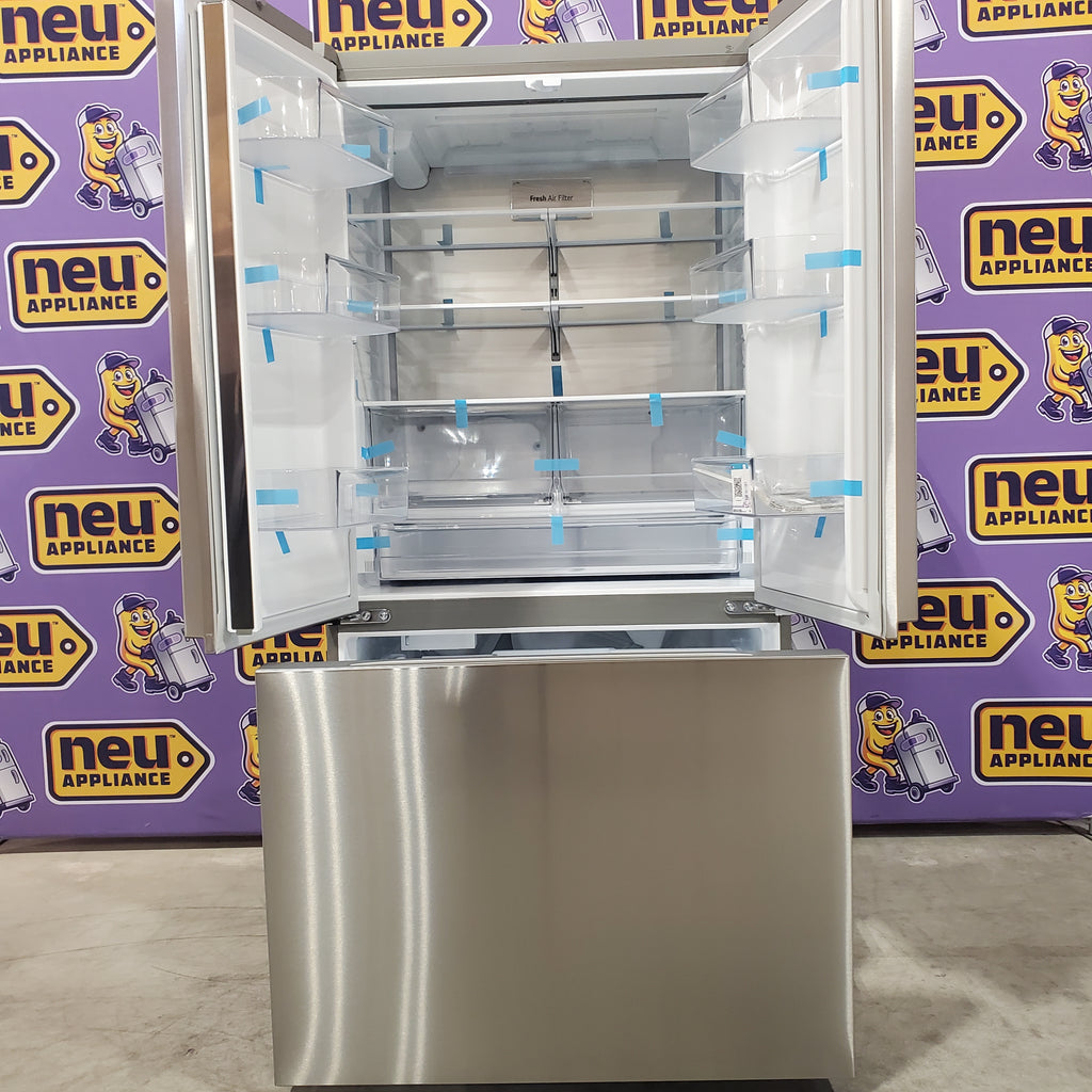 LG 25 cu. ft. Counter-Depth MAX™ with Zero Clearance™ 3-Door French Door Refrigerator with Thin Door Design 3SD693 - LF25Z6211S - Open Box