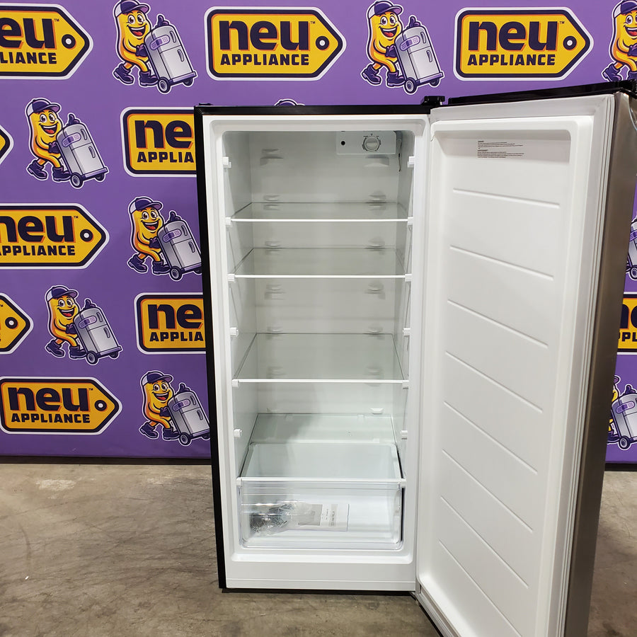 Vissani 7.1 cu. ft. Manual Defrost Convertible Upright Freezer in Stainless Steel Look MDUFC7SS4 - Scratch & Dent (Moderate)