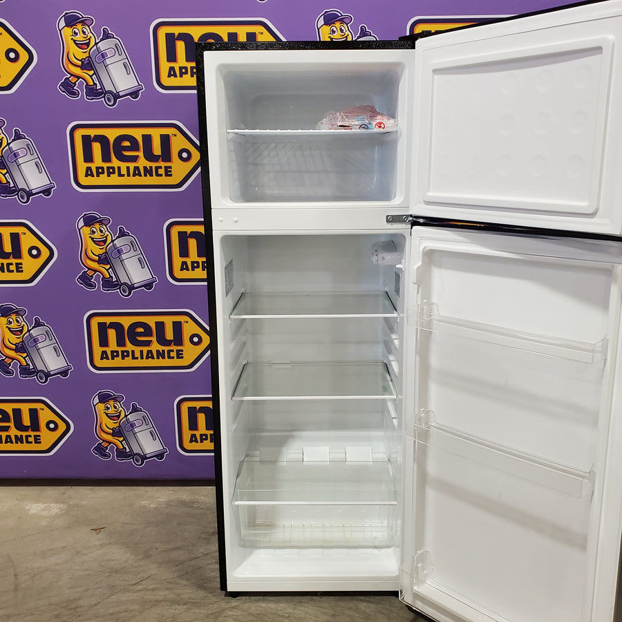Frigidaire 7.5 cu. ft. Mini Refrigerator with Top Freezer in Stainless Look SA670 - EFR780-6COM - Open Box