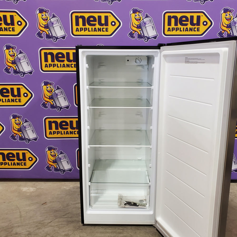 Vissani 7.1 cu. ft. Manual Defrost Convertible Upright Freezer in Stainless Steel Look MDUFC7SS4 - Scratch & Dent (Moderate)