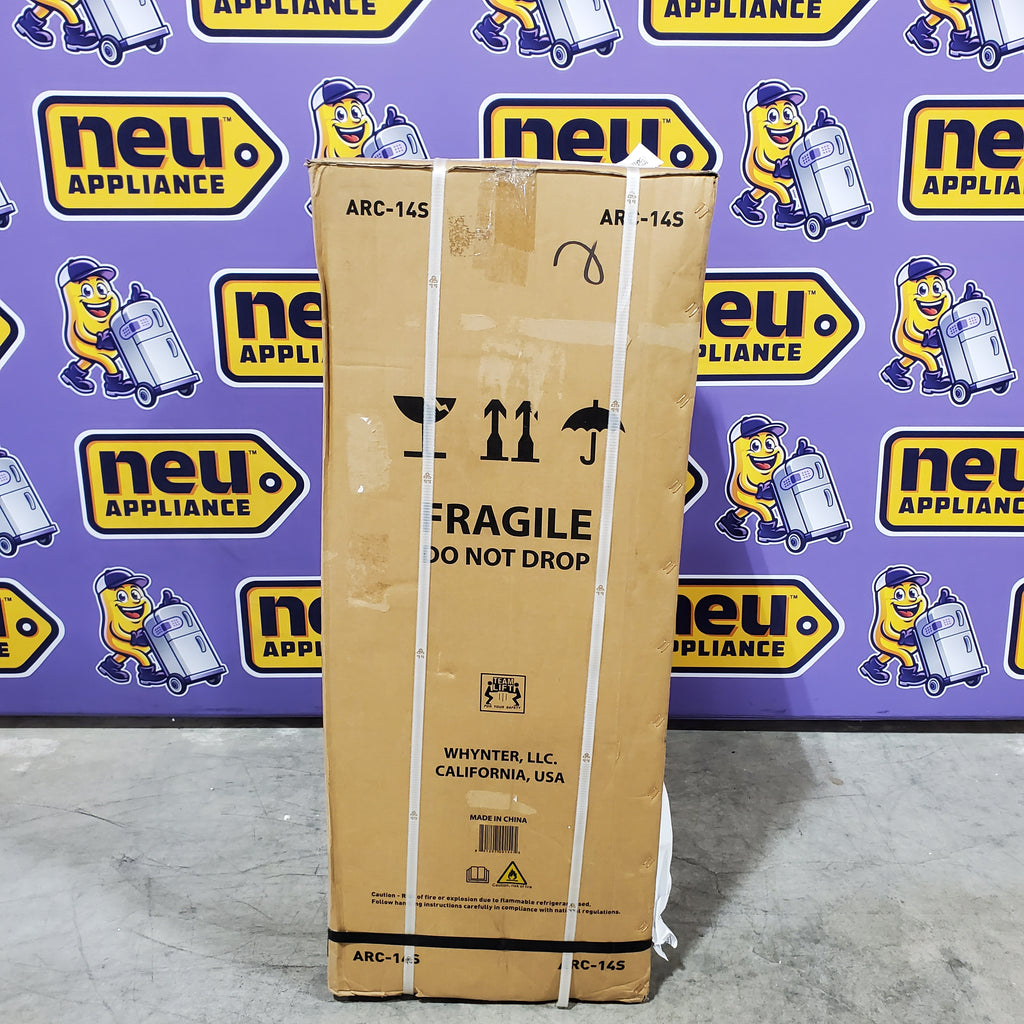 Pictures of Whynter 9,500 BTU Portable Air Conditioner Cools 500 Sq. Ft. with Dehumidifier, Remote, and Filter in Black 25133SD546 - ARC-14S - Neu Appliance Outlet - Discount Appliance Outlet in Austin, Tx