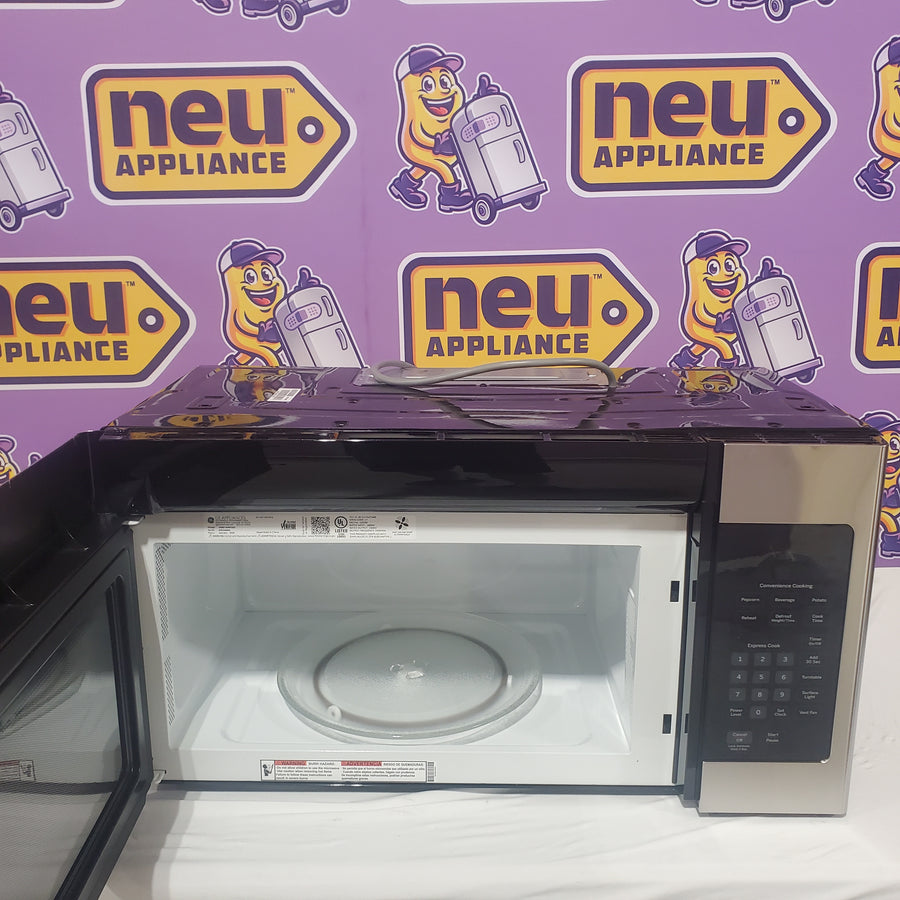 GE® 1.6 Cu. Ft. Over-the-Range Microwave Oven in Stainless Steel JVM3160RFSS - Scratch & Dent (Minor)