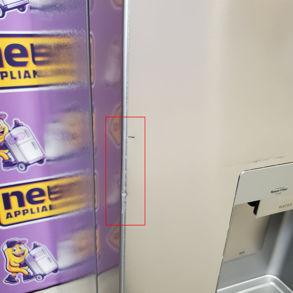 Whirlpool French Door Refrigerator in Fingerprint Resistant Stainless Finish with In-Door Water and Ice Maker - 30 cu. ft. 24SD50 - WRFF3536SZ - Scratch & Dent (Minor)