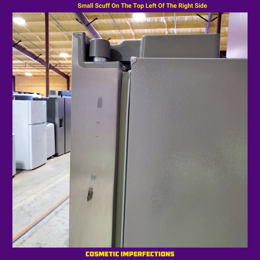 Frigidaire 22 Cu. Ft. Counter-Depth Side-by-Side Refrigerator in Stainless Steel 4SD450 - FRSC2333AS - Scratch & Dent (Minor)