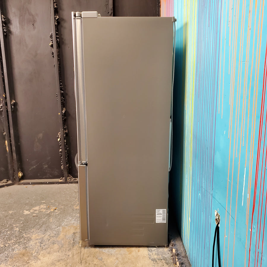 Counter Depth LG Stainless Steel Instaview 22.6 cu. ft. 3 Door French Door Refrigerator with Ice Maker and Door within Door - Scratch & Dent - Minor