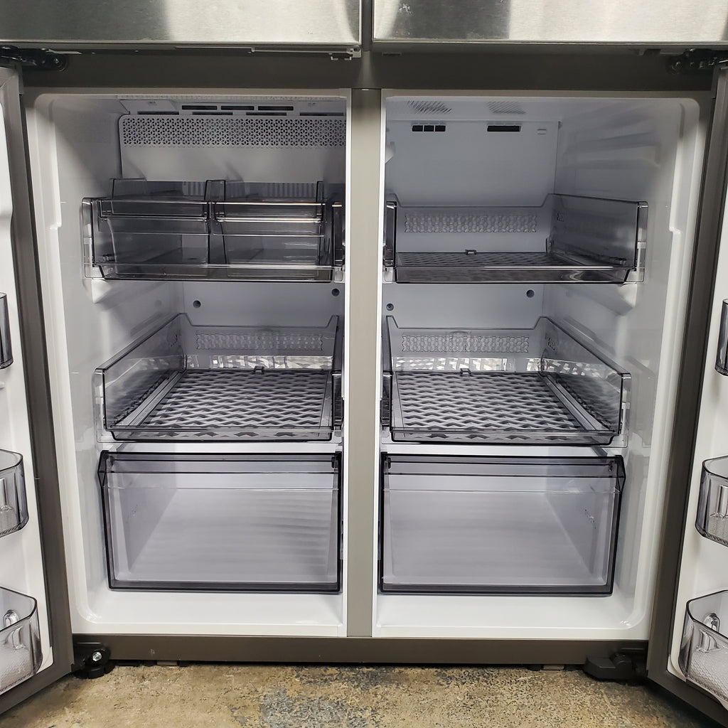 Pictures of Fingerprint Resistant Stainless Steel ENERGY STAR Samsung 29 cu. ft. Smart 4 Door Flex Refrigerator with Beverage Center- Scratch & Dent - Minor - Neu Appliance Outlet - Discount Appliance Outlet in Austin, Tx