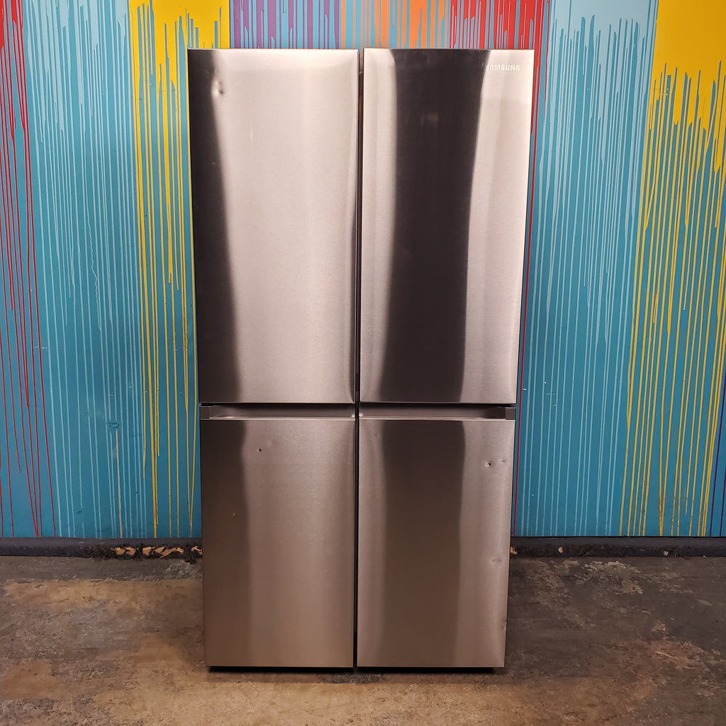 Pictures of Fingerprint Resistant Stainless Steel ENERGY STAR Samsung 29 cu. ft. Smart 4 Door Flex Refrigerator with Beverage Center- Scratch & Dent - Minor - Neu Appliance Outlet - Discount Appliance Outlet in Austin, Tx