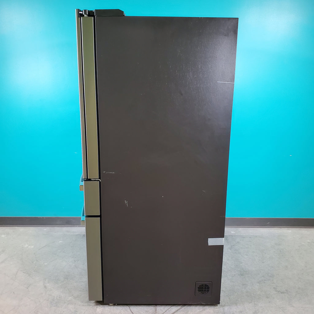 Pictures of Fingerprint Resistant Stainless Steel GE Profile 27.9 cu. Ft. Smart 4 Door French Door Refrigerator with Door in Door- Scratch & Dent - Minor - Neu Appliance Outlet - Discount Appliance Outlet in Austin, Tx