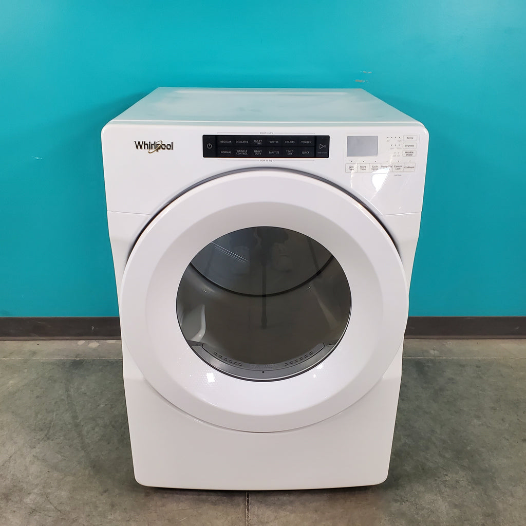 Pictures of ENERGY STAR Whirlpool 7.4 cu. ft. Front Load Electric Dryer with Long Vent - Scratch & Dent - Minor - Neu Appliance Outlet - Discount Appliance Outlet in Austin, Tx
