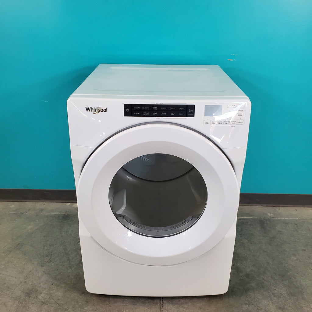 Pictures of ENERGY STAR Whirlpool 7.4 cu. ft. Front Load Electric Dryer with Long Vent - Scratch & Dent - Minor - Neu Appliance Outlet - Discount Appliance Outlet in Austin, Tx