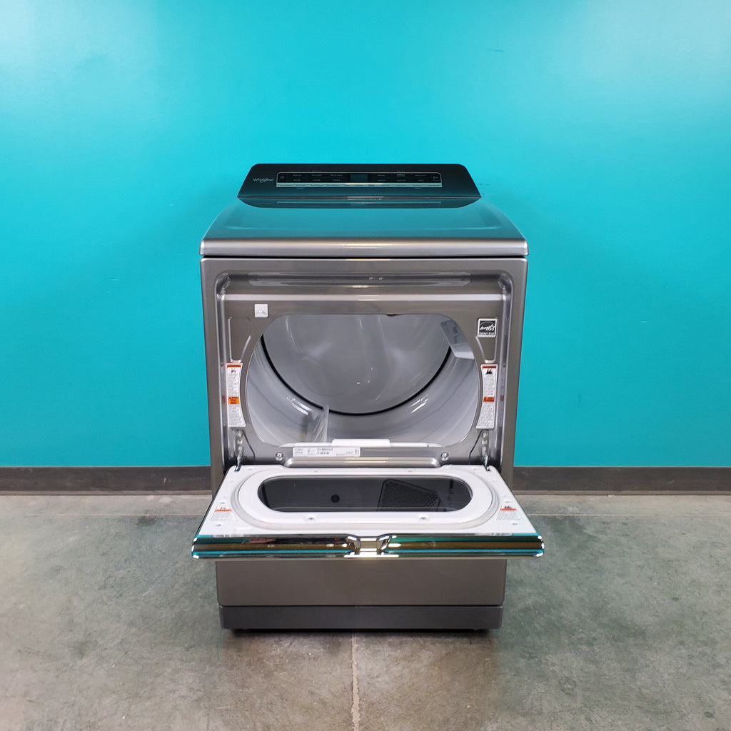 Pictures of Chrome Shadow ENERGY STAR Whirlpool 7.4 cu. ft. Electric Dryer with Smart Steam - Scratch & Dent - Minor - Neu Appliance Outlet - Discount Appliance Outlet in Austin, Tx