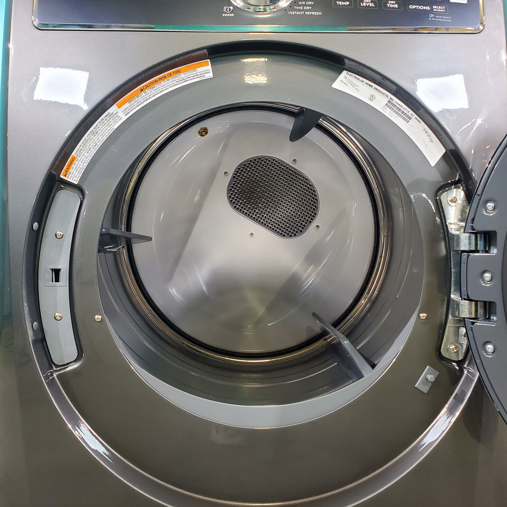 Pictures of Titanium ENERGY STAR Electrolux 8.0 cu. ft. Front Load Electric Dryer with Perfect Steam - Scratch & Dent - Minor - Neu Appliance Outlet - Discount Appliance Outlet in Austin, Tx