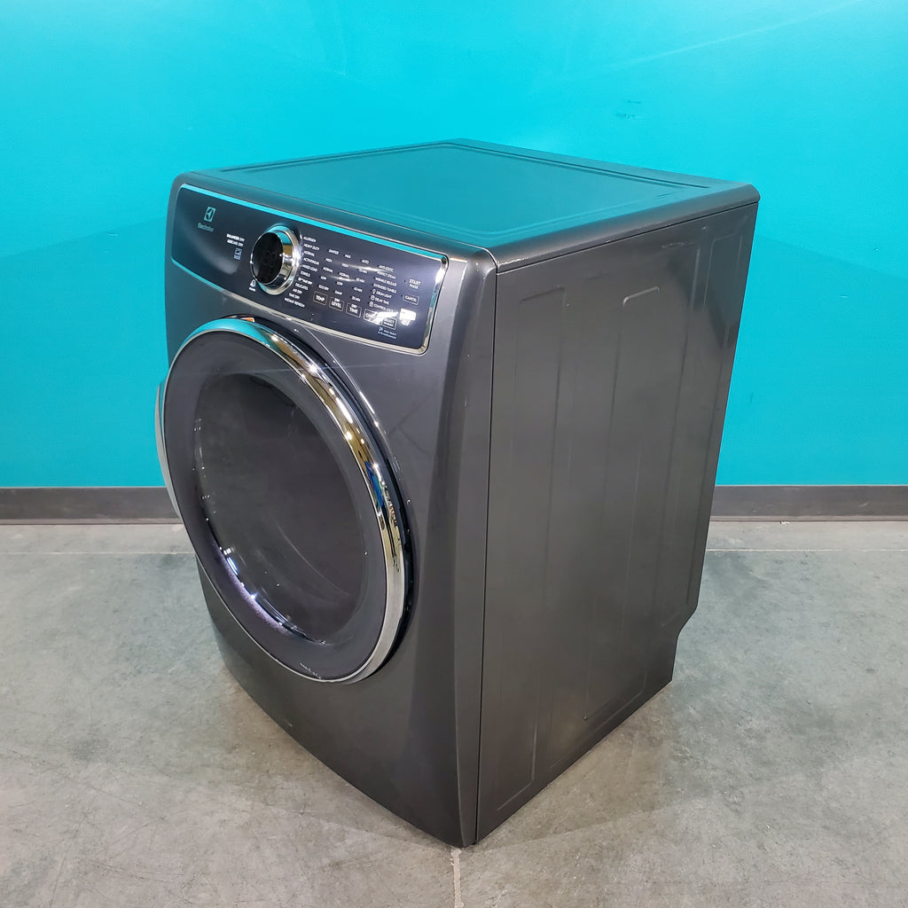 Pictures of Titanium ENERGY STAR Electrolux 8.0 cu. ft. Front Load Electric Dryer with Perfect Steam - Scratch & Dent - Minor - Neu Appliance Outlet - Discount Appliance Outlet in Austin, Tx