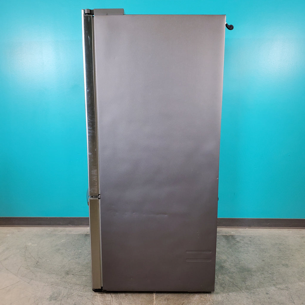 Pictures of Fingerprint Resistant Stainless Steel ENERGY STAR Samsung 27 cu. ft. 3 Door French Door Refrigerator with Dual Ice Makers- Scratch & Dent - Minor - Neu Appliance Outlet - Discount Appliance Outlet in Austin, Tx