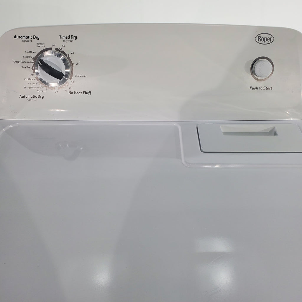 Pictures of Roper 6.5 cu ft Electric Dryer with Automatic Dry- Certified Refurbished - Neu Appliance Outlet - Discount Appliance Outlet in Austin, Tx