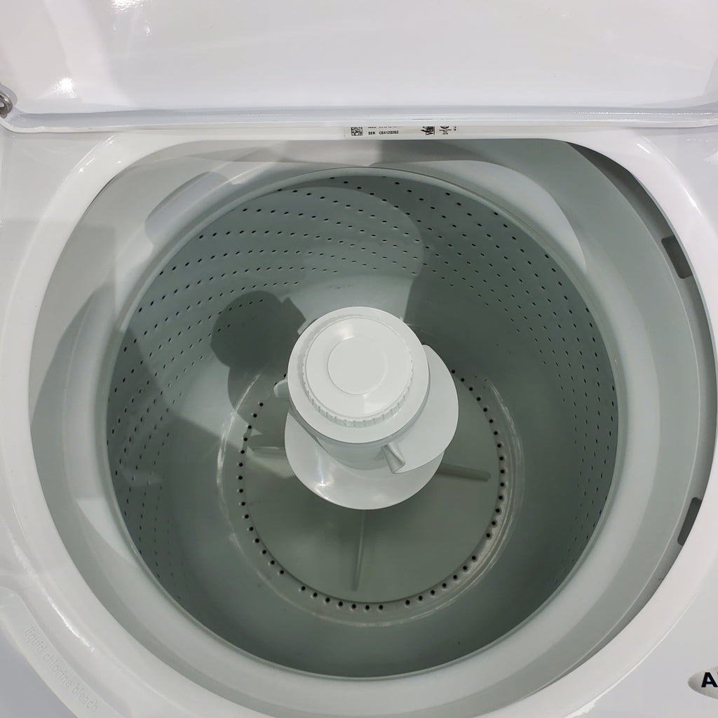 Pictures of High Efficiency Roper 3.5 cu. ft. Top Load Washer with Deep Water Wash Option and Roper 6.5 cu ft Electric Dryer with Automatic Dry- Certified Refurbished - Neu Appliance Outlet - Discount Appliance Outlet in Austin, Tx