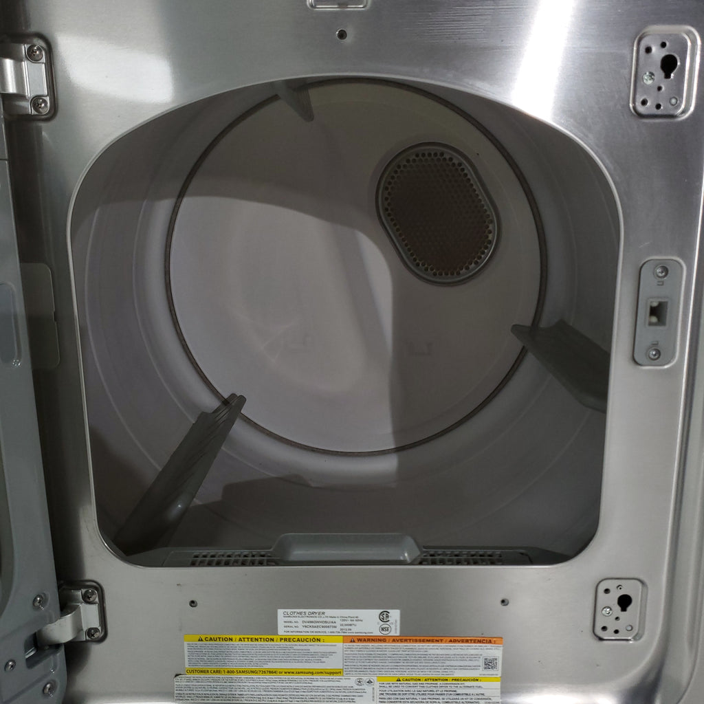 Pictures of Platinum Samsung 7.3 cu. ft. Gas Dryer with Smart Care- Certified Refurbished - Neu Appliance Outlet - Discount Appliance Outlet in Austin, Tx