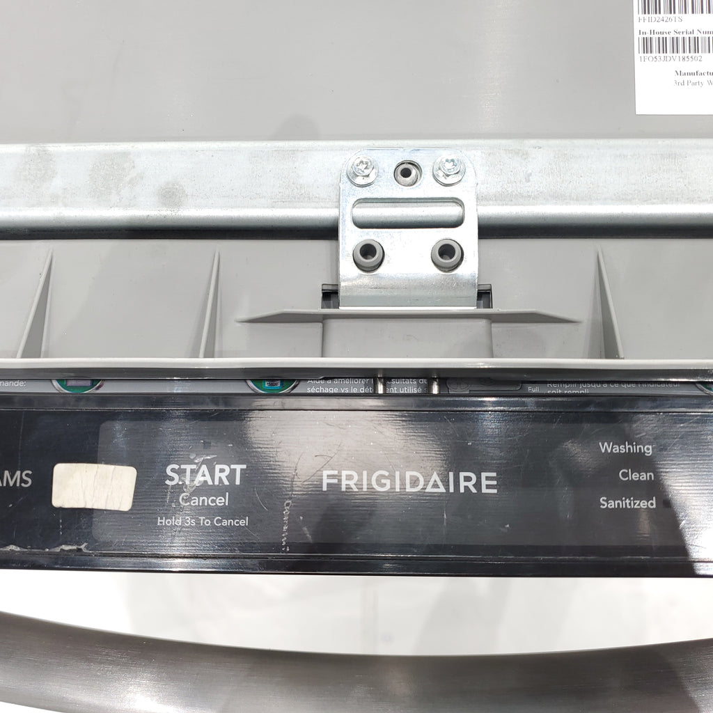 Pictures of Stainless Steel ENERGY STAR Frigidaire 24 in. Top Control Dishwasher with BladeSpray Arm - Scratch & Dent - Minor - Neu Appliance Outlet - Discount Appliance Outlet in Austin, Tx