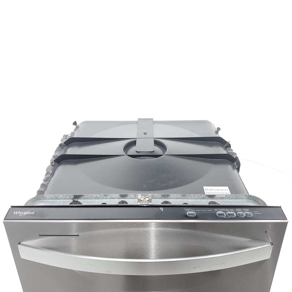 Pictures of 24 in. Fingerprint Resistant Stainless Steel Whirlpool Built In Dishwasher with 55 dBA - Scratch & Dent - Minor - Neu Appliance Outlet - Discount Appliance Outlet in Austin, Tx