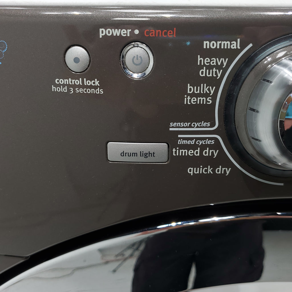 Pictures of Gray Maytag 7.2 cu. ft. Front Load Gas Dryer with Steam - Certified Refurbished - Neu Appliance Outlet - Discount Appliance Outlet in Austin, Tx