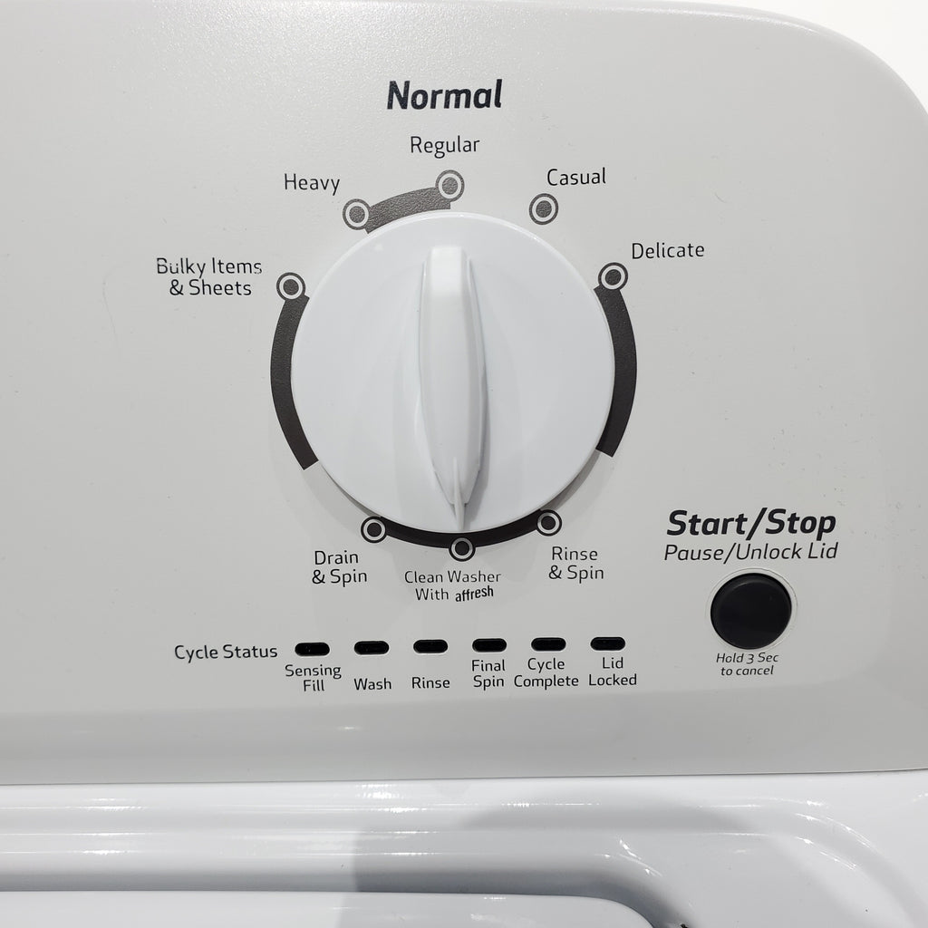 Pictures of HE 3.5 cu. ft. Top Load Washer with Deep Water Wash Option and 6.5 cu. ft. Electric Dryer with Wrinkle Prevent - Certified Refurbished - Neu Appliance Outlet - Discount Appliance Outlet in Austin, Tx