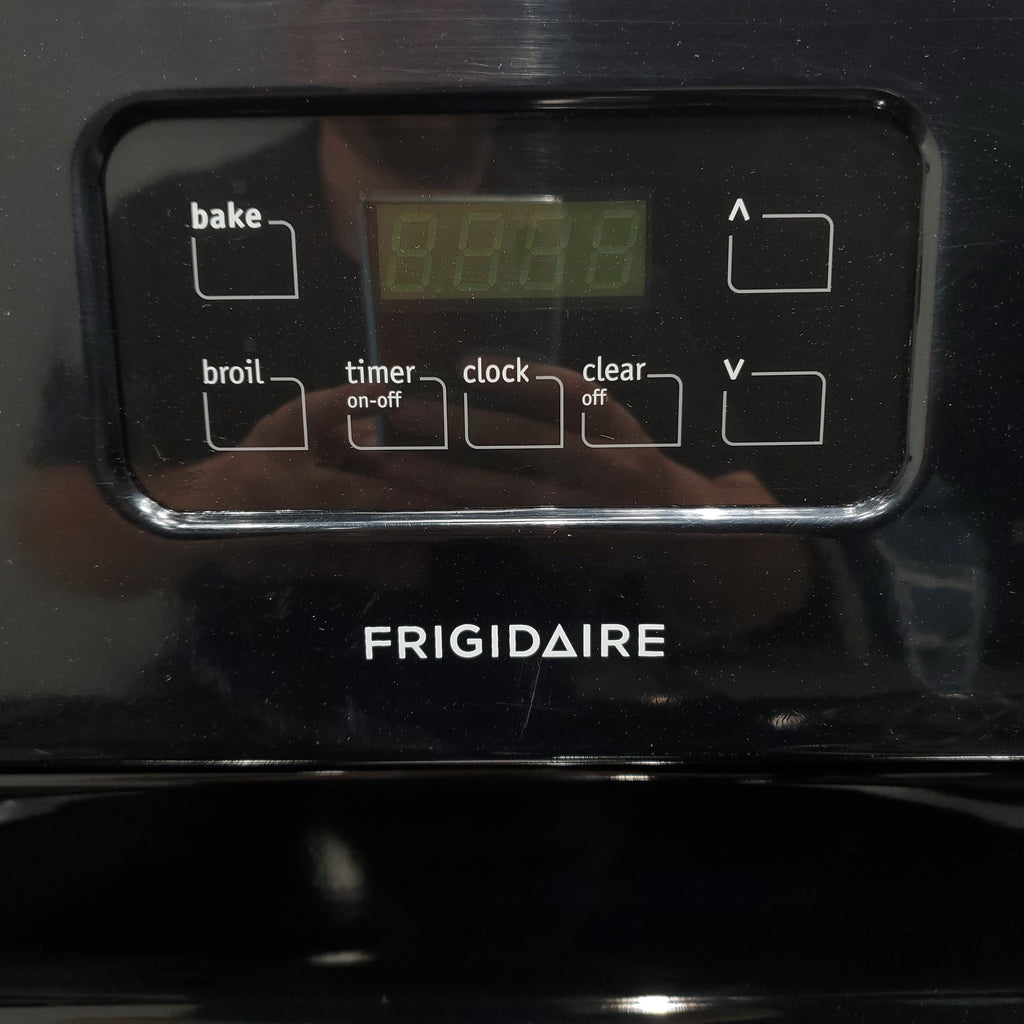 Pictures of Black Frigidaire 4.8 cu. ft. 4 Heating Element Freestanding Electric Range with Even Baking Technology - Certified Refurbished - Neu Appliance Outlet - Discount Appliance Outlet in Austin, Tx