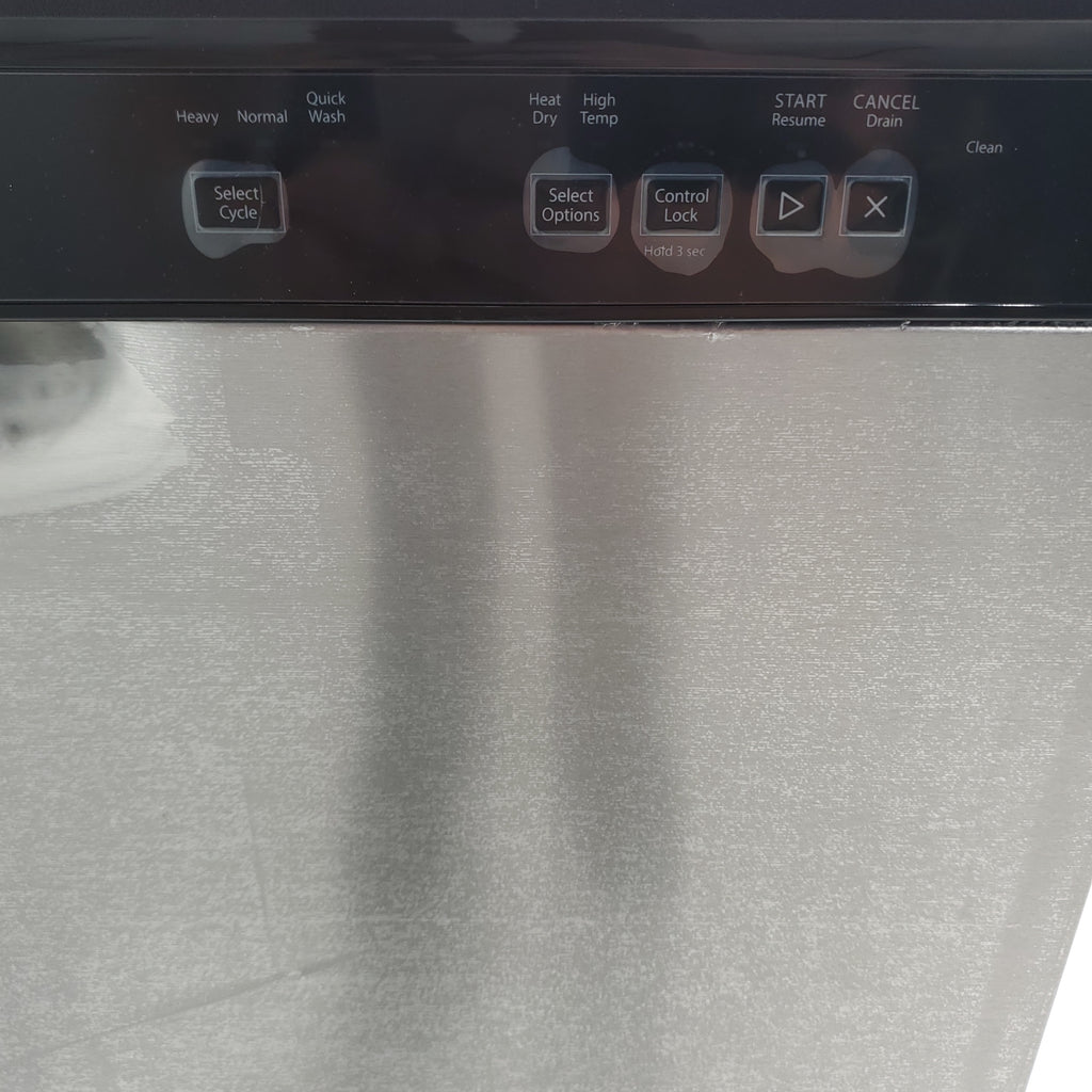 Pictures of 24 in. Stainless Steel Amana Built In Dishwasher with Triple Filter Wash System - Scratch & Dent - Minor - Neu Appliance Outlet - Discount Appliance Outlet in Austin, Tx
