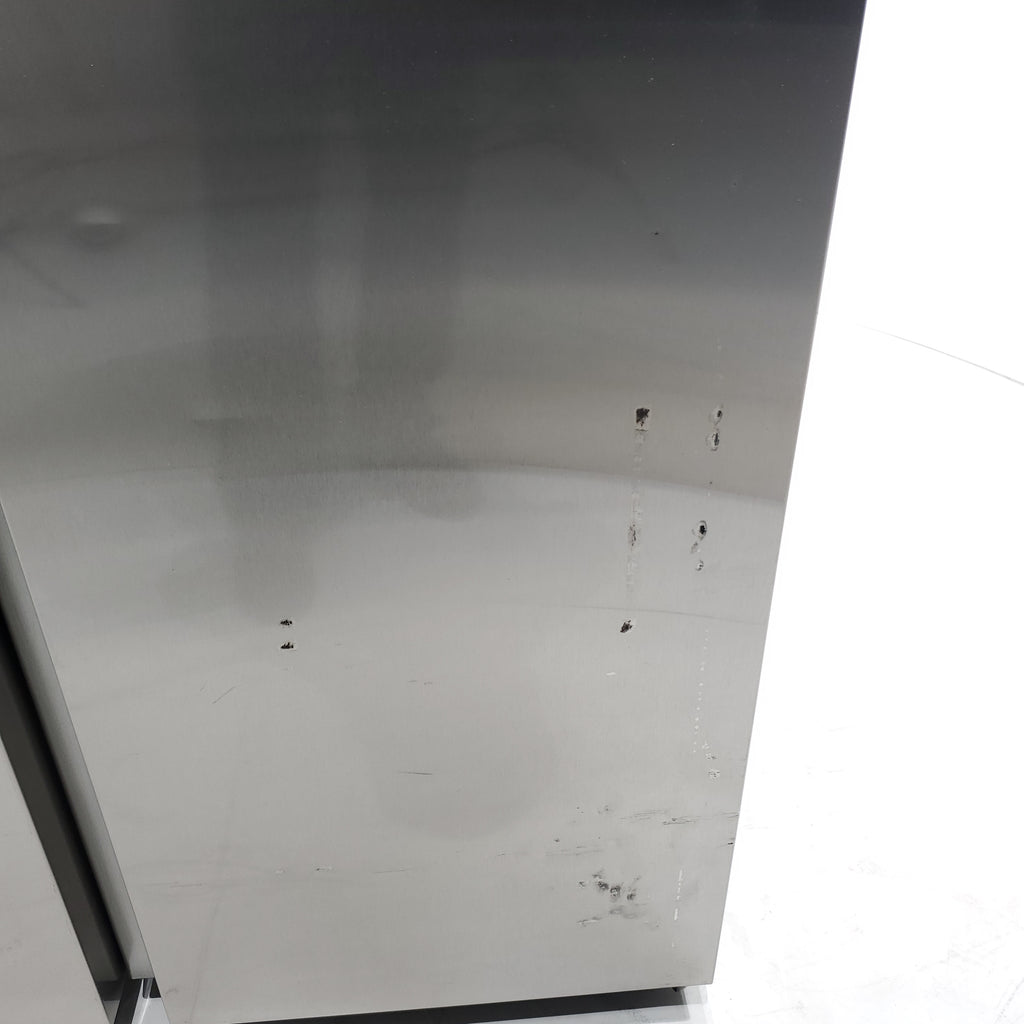 Pictures of Fingerprint-Resistant Stainless Steel Samsung 27.4 cu. ft. Side by Side Refrigerator with External Water and Ice Dispenser - Scratch & Dent - Major - Neu Appliance Outlet - Discount Appliance Outlet in Austin, Tx