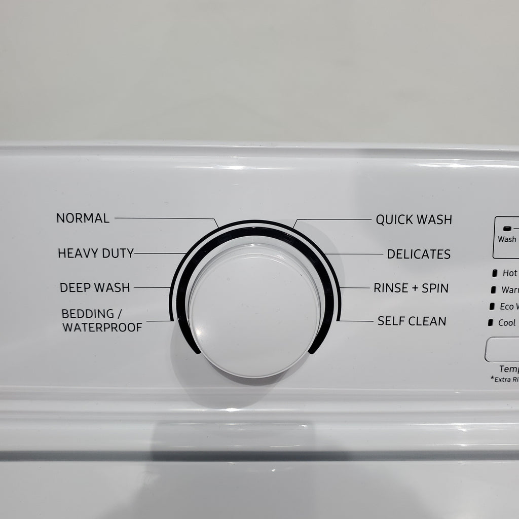 Pictures of Samsung 4.5 cu. ft. Top Load Washing Machine with VRT Plus Tech and 7.2 cu. ft. Gas Dryer With MoistureSensor - Certified Refurbished - Neu Appliance Outlet - Discount Appliance Outlet in Austin, Tx