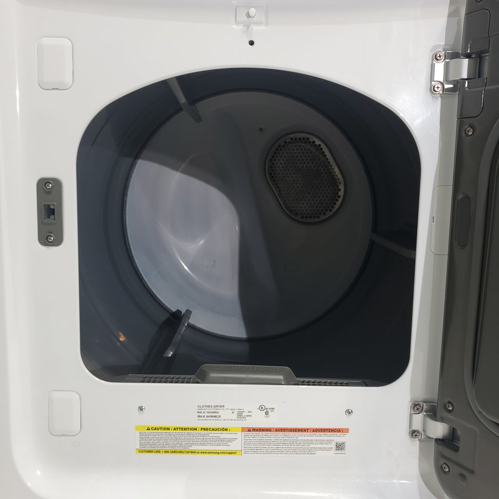 Pictures of Samsung 4.5 cu. ft. Top Load Washer With Vibration Reduction Technology and 7.2 cu. ft. Electric Dryer with Sensor Dry - Certified Refurbished - Neu Appliance Outlet - Discount Appliance Outlet in Austin, Tx