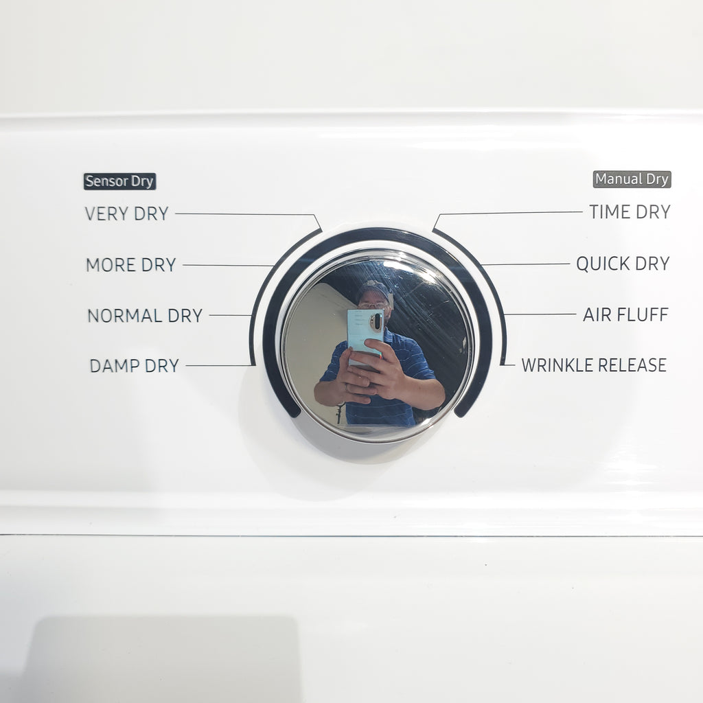 Pictures of Samsung 4.5 cu. ft. Top Load Washer With Vibration Reduction Technology and 7.2 cu. ft. Electric Dryer with Sensor Dry - Certified Refurbished - Neu Appliance Outlet - Discount Appliance Outlet in Austin, Tx