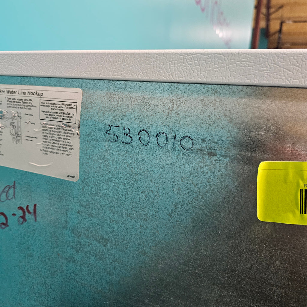 Pictures of Whirlpool 20 cu ft white top freezer bottom refrigerator - certified refurbished - Neu Appliance Outlet - Discount Appliance Outlet in Austin, Tx