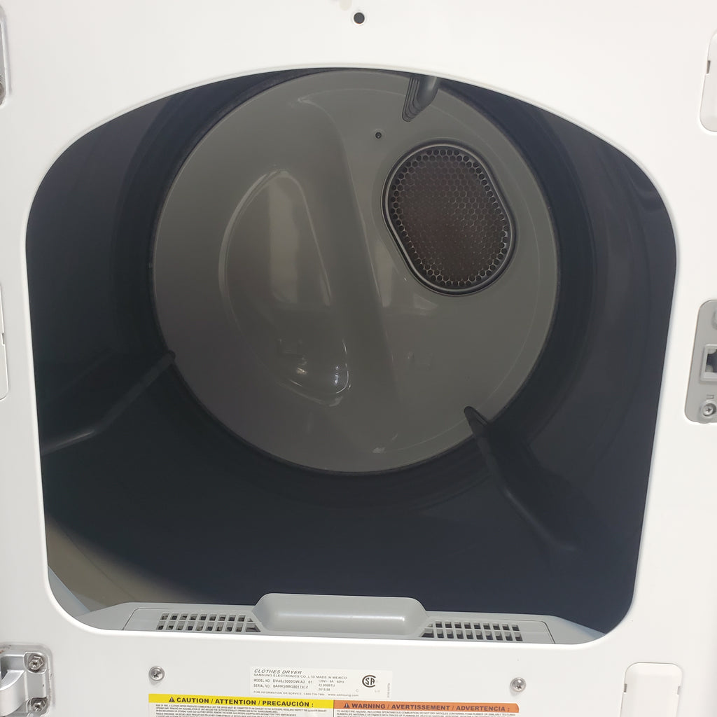 Pictures of Samsung 4.5 cu. ft. Top Load Washing Machine with VRT Plus Technology and 7.2 cu. ft. Gas Dryer with Stainless Drum - Scratch & Dent - Minor - Neu Appliance Outlet - Discount Appliance Outlet in Austin, Tx