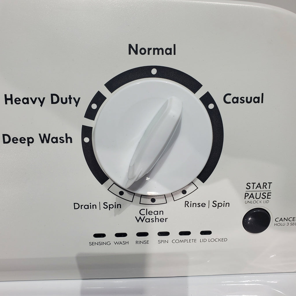 Pictures of HE Kenmore 3.5 cu ft. Top Load Washer with Dual-Action Agitator and 6.5 cu. ft. Electric Dryer with Automatic Dry Cycles - C - Neu Appliance Outlet - Discount Appliance Outlet in Austin, Tx